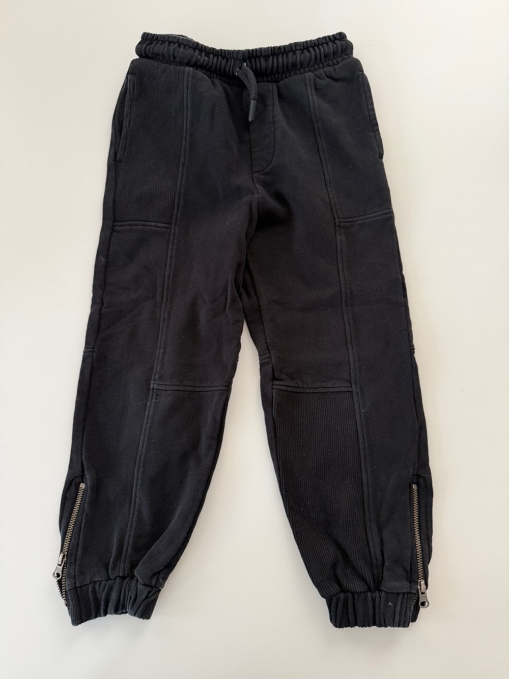 Zara Black Drawstring Jogger Pants